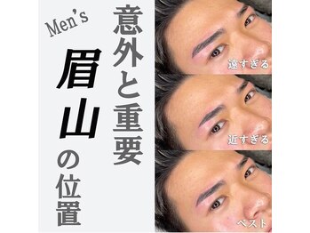 ブランジュ(Blange)/【メンズ】美眉スタイリング