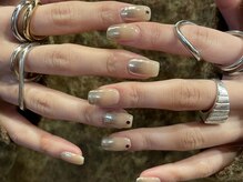 シルシェノン(cil shenon)/ミラーグラデnail