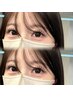 間引き込でナチュラルな薄さ【眉毛WAXスタイリング】¥7500