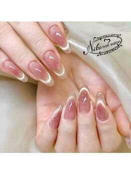 ニコ 船橋店(Niko)/オンブレフレンチ / 冬ネイル 