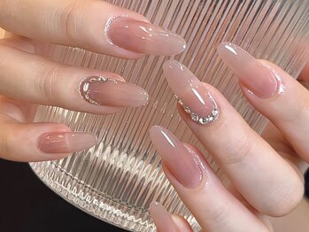 ナユキネイル 渋谷店(NA.YUKI NAIL)/秋冬ネイル エレガントデザイン