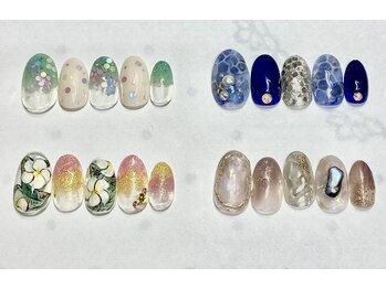 モアネイル(more nail)/7.8月定額デザイン6000円コース