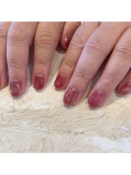 ヴィヴィアンビューティ ネイルアンドアイ Viviean Beauty Nail & Eye/ミラー×ぷっくりネイル