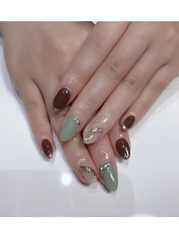 クリスタルネイルサロン(Crystal Nail)/秋ネイル