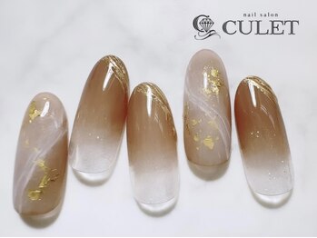 キューレット(CULET)/120種から選べる定額デザイン♪