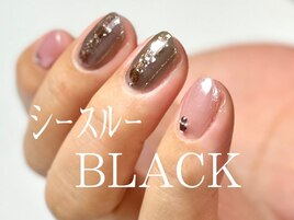 シースルーブラック