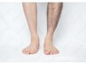 男性[ひじ下・ひざ下・脇 ]小中学生にも人気のメニューです！¥8,000→¥6,000