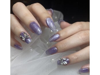 ケソン ネイル スタジオ(qeson nail studio)/お客様ネイル【マグリボン】