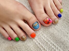 カラフル夏ネオン