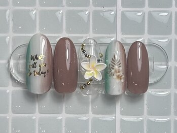 ジョアネイル(JOA Nail)/ハワイアン/リゾート/夏