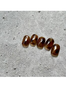 リファインネイル(refinenail)/ニュアンスべっ甲ネイル