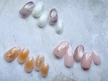 ヴォーグ(Vogue)の雰囲気(春デザイン、春カラーたくさんご用意しております。ドライケア込)