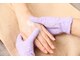 ネイルサロン ニシムラ(nail salon nishimura)の写真/30分程のお時間で甘皮ケアを。リクライニングシートで行いますので快適！
