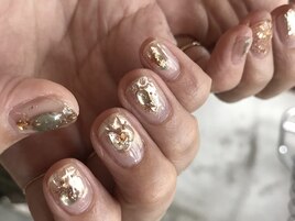 ゴールドネイル¥8800