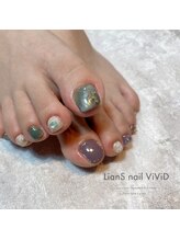 リアンスネイルヴィヴィッド 倉敷店(LianS nail ViViD)/フットネイル