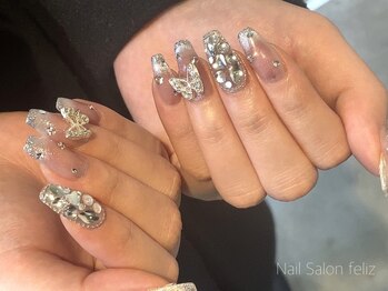 アイフェリス フェリス 仙台店(I feliz×feliz)の写真/シンプル/トレンド/個性派/華やか/ニュアンスなど幅広く対応◎ハイセンスなアートで思わず見惚れる指先に♪