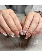 エム(em)/magnet×flash ガラスフレンチ