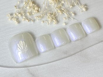 ジャスタネイルズ(JUSTA NAILS)/定額デザイン シンプル　フット