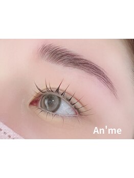 アイブロウメニューがあるサロン