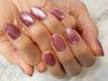オフ無/自爪【平日限定】8800円→6200円人気のつやつやマグネットネイル