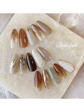 モアニネイル 岡山駅前(Moani Nail)/ニュアンス定額デザイン￥7,900