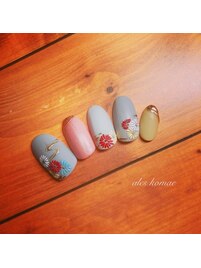 お正月和柄デザイン