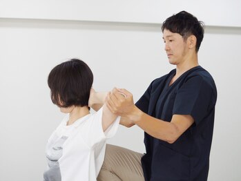 ハンズアップ(Hands Up)/施術（全体→局所）