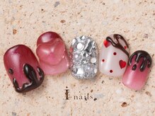 アイネイルズ 町田店(I nails)/ガーリーバレンタイン11500円