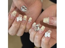 ティーアンドビー ネイルスタジオ(T&B NAIL STUDIO)/トレンドワンホンちゅるんネイル