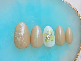 押し花ネイル