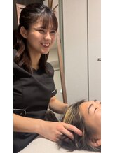 いいとこ鍼灸院/施術：頭皮マッサージ
