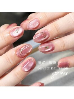 ジェルメ(germer)/うるうるマグネットネイル！