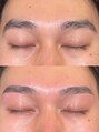 ミレボ 原宿 表参道(Me.rebo) 骨格を活かした先決感のあるナチュラル眉デザイン(原宿/まゆげ)