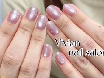 ヴィヴィアン 池袋西口店(Vivian)の写真/高品質×低価格がウリのVivian nail salon♪ミラー/マグネット/ニュアンスなど種類豊富にご用意あり◎