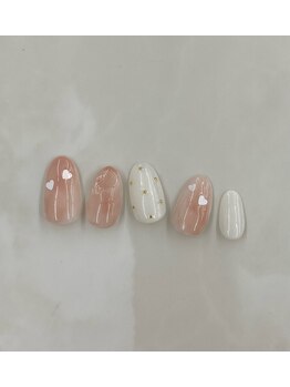 ソウ 難波店 nail salon Sou/ハートネイル