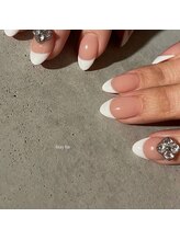 ステイフォー(stay for)/シンプルフレンチネイル