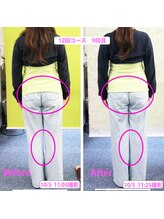 かおりビューティサロン/くびれがはっきりと！