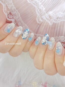 ファラウェイネイル(Faraway nail)/キャンディーネイル☆