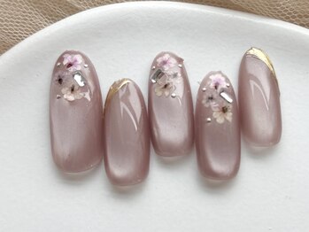 押し花ネイル/定額7000円