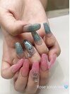 ラメグラデーション