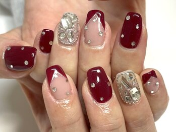 ココネイル(CoCo Nail)/フレンチ×ドット