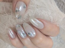 ネイルアンドアイラッシュスタジオ シュシュ(chouchou)/極みツヤ艶パウダー×マグフラワ