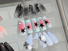 ホランイネイル(HORANGI NAIL)/6月デザイン定額[B]Y2K/個性派