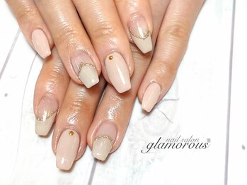 ネイルグラマラス 西新井店/《パラジェル》上品フレンチ