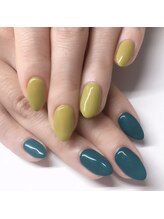 ネイルサロン アテナ(Athena)/アシンメトリーワンカラー