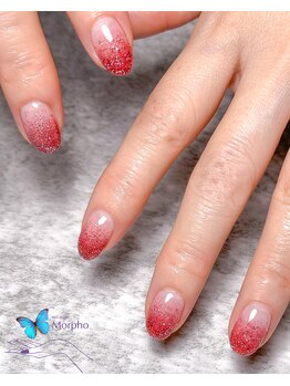 モルフォ 千駄ヶ谷(Morpho)/鮮やかな赤グラデーション