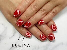 c-167 ニュアンスうねうねネイル
