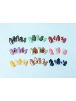 カラー・パーツの種類が豊富