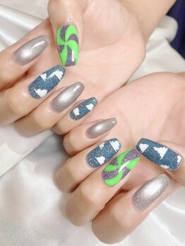 エクラ(eclat)/お出かけネイルデザイン☆