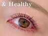 【脱下がりまつ毛◇最新技術】＆Healthy　120本　まつげケア・コーティング付